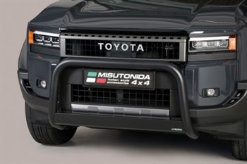 A-bar City EU godkendt - Sort i rustfri stål til Toyota Land Cruiser 250 Årgang 2025+